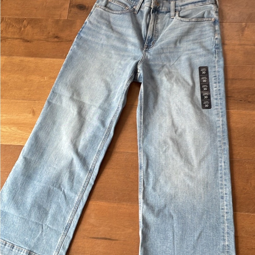 J. Crew “Classic Wide Leg” Jeans full length